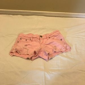 Pink shorts